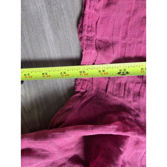 H&M Atelier S/S 2025 Pink Textured Button-Up Long Sleeve Shirt Men M 100% Cotton - Picture 6 of 7